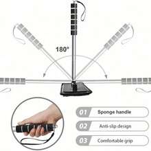 1pc Microfiber Windshield Cleaning Cloth - Ultra Fine Fiber Car Glass Cleaning Brush - Detachable Handle, Car Windshield Squeegee, Interior Accessories, Car Cleaning Kit, Car Glass Cleaner, Windshield Cleaner, Auto Accessories - One Size - View 7