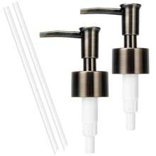 Plastic Soap Dispenser Pump Replacement For Standard 28/400 Thread Size For Your Lotion Or Dish Soap Refill Dispenser Kitchen Bathroom 2 Pack(Bronze) - 銅色 - 查看 1
