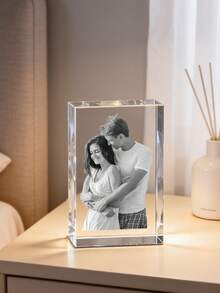 1 khối pha lê khắc ảnh đôi theo yêu cầu, đồ trang trí pha lê hình vuông khắc ảnh đôi cá nhân hóa, quà lưu niệm pha lê khắc ảnh 3D độ phân giải cao, quà kỷ niệm tình yêu lãng mạn, quà tặng ngày Valentine, quà kỷ niệm ngày cưới, quà tặng sáng tạo cho cặp đôi, đồ trang trí phòng ngủ, bàn làm việc, nhà cửa. - Trong sáng - Xem 9