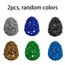 Shrimp Dome Hideaway House, Aquarium Fish Tank Tunnel With Suction Cup, Decor Accessories For Shrimp, Betta Fish And Other Small Fish To Hide And Rest - Multicolor - View 12