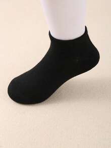 30 đôi tất cổ ngắn mùa hè màu trơn, thiết kế tối giản, mềm mại, thoáng khí, thoải mái, thích hợp cho mùa hè. - Nhiều màu - Xem 5