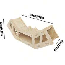 Đường hầm cho chuột hamster, chỗ ẩn náu cho chuột hamster, thang leo cho chuột hamster, có thể chôn trong lót chuồng hoặc nối với thức ăn cho chuột hamster, đồ dùng cho chuột hamster, phụ kiện chuồng chuột hamster - Nhiều màu - Xem 17