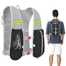 mhjPALAY Mochila de Hidratación Mochila Ligera para Exteriores con 2 litros Vejiga de Agua Chaleco para Correr a Prueba de Fugas para Hombre Mujer Ideal para Hiking Campismo Ciclismo y mássleeping Bags - 219153183 - Ver 1