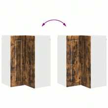 vidaXL Armoire de cuisine Chêne fumé 57 x 57 x 80 cm Bois d'ingénierie - Tabac - Voir 11