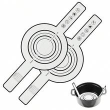 1片/2片装可重复使用硅胶烘焙垫，带长柄 - 不粘、耐热、易清洁、防油 - 适用于荷兰烤锅、圆形面包和面团派 - 非常适合家庭烘焙和专业用途，烘焙垫 | 圆形烘焙垫 | 硅胶烘焙垫 - 雙耳矽膠烤墊 - 查看 10