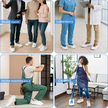 20pcs/10 Pairs Disposable Anti-Slip Shoe Covers, One-Time Foot Protectors, Suitable For Hospital, Lab, Cleaning, Home - Indoor & Outdoor Hygienic Shoe Covers, Lightweight Indoor Shoe Covers, Breathable Material, Protect Shoes, Applicable For Party, Birthday, Hotel, Office, Indoor Carpet Protection (Slight Color Difference May Exist) - Multicolor - View 3