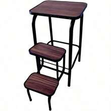 Escalera Banco Plegable de Madera Decorativo Ideal para hogar y Oficina | Práctico y Funcional.escalera plegable/muebles/escalera/escaleras plegable portátil - por defecto - Ver 2