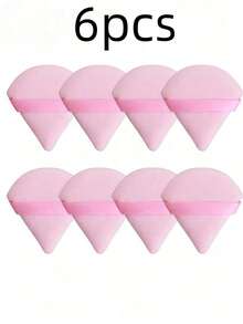 10pcs Triangle Velvet Puff And Mini Pizza Puff, Suitable For Makeup, Dry And Wet Use. Lightweight And Washable, Suitable For All Skin Types And Makeup Beginners. Can Be Used For Makeup, Home Decor, Vanity, Travel, Bedroom And More, Ideal Makeup Accessory, Powder Puff, Makeup Sponge, Makeup Sponge.,Giveaways,Travel,Cheap Stuff,Travel Essential - Multicolor - View 25