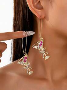 1 Pair Elegant, Chic, Creative, Minimalist, Versatile Bow-Tie Wine Glass - Bow-tie Wine Glass - View 6