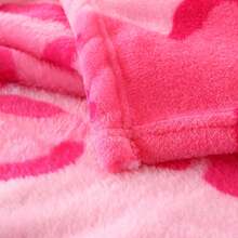 1pc Flannel Minimalist Printed Blanket, Women's Outdoor Blanket, Air Conditioning Blanket, Office Small Blanket - Leopard Print Coffee - View 5