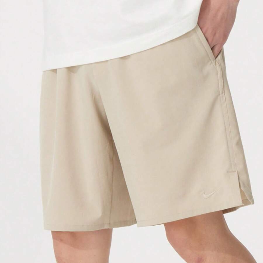 Nike Pantalones cortos deportivos para hombres, pantalones cortos transpirables de secado rápido - Caqui - Ver 1