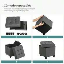 Bedroom Benches - Gris Oscuro - View 7