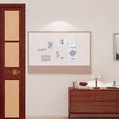 1pc Geometric Square Decorative Bulletin Board, Self-Adhesive Pinnable Display Board, Removable Office/Classroom Felt Pin Board For Notes, Photos, Posters, Suitable For Photo Wall Decor, Classroom Display, Course Announcement, Early Education, Study Photo Wall, Bedroom Memo Board, Task Tracking, Holiday Decor, Company Culture Wall