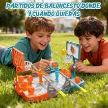 Juego de Arcade de Baloncesto para Niños Juego de Baloncesto de Escritorio Interactivo para e Hijos Juguete de Escritorio para Habilidades Motoras Finas Regalo Educativo para de 3 a 12 AñosJuguetes clásicos de la infancia, imprescindibles para niños - descolorado - Ver 8