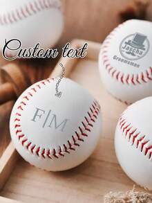 Personalized Baseball, Printed With Your Handwritten Message, Ideal Gift For Groomsmen, Wedding Ceremony, And Baseball Enthusiasts