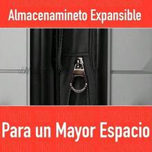 Suitcase & MAGMALIFE Maleta de Viaje de 10 kg Star Carry On Cierre Expandible Mayor Capacidad Candado TSA PP Alta Tecnologia 8 Ruedas de Nylon Cubiertas de PU Suaves y Silenciosas Asa Telescópica Gris - Multicolor - Ver 5