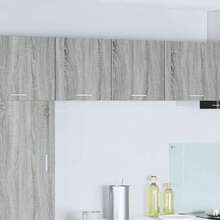 vidaXL Armoire suspendue 2 pcs Gris Sonoma et Blanc 40 x 31 x 40 cm - Gris - Voir 2