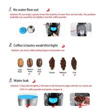 1 pieza Cápsula de café reutilizable de acero inoxidable, apta para máquinas de café (no aplicable para ), incluye cuchara y cepillo, accesorio para máquina de café - Plateado - Ver 6