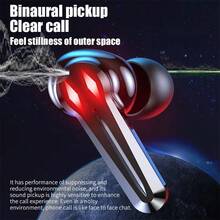 Auriculares inalámbricos | Cancelación activa de ruido | Reproducción prolongada y carga rápida | Modo de juego de baja latencia | Graves profundos de alta fidelidad | Conexión dual | Súper cómodos para deporte, trabajo y viajes - Negro - Ver 4