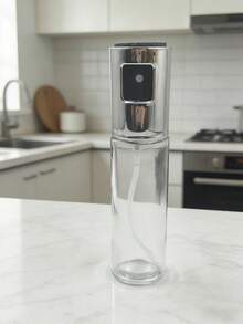 1个现代防漏细雾喷油器，油壶，厨房用品，喷油瓶，喷雾瓶，橄榄油喷雾器，食用油分配器，烧烤工具，情人节晚餐，新年派对，厨房装饰，健康生活小工具，醋分配器，调味瓶 - 彩色 - 查看 10