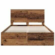 vidaXL Cuadro de madera antigua 135 x 190 cm Madera de pin macizo - Marrón - Ver 7