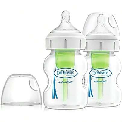 Dr. Brown's Biberón cuello ancho 5 oz. Options+ 2-pack