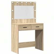 mesa de baño vidaXL con 2 piezas Marrón Mesa 40 x 41 x 75 cm - Marrón - Ver 5