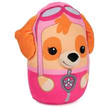 Spin Master 汪汪队立大功 Chase 软萌毛绒玩具，热门动画片官方授权玩具，适合 1 岁及以上儿童，8 英寸