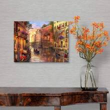 Sunset in Venice Canvas Wall Art Print by Dominic Davison, Home Decor, Design Artwork, xcuadros decorativos para sala,poster,con marco,posters,cuadros para la pared ,marcos para cuadros,cuadro,virgen de guadalupe,salascuadros decorativos para sala,poster,con marco,posters,cuadros para la pared ,marcos para cuadros,cuadro,virgen de guadalupe,salas - transparente - Ver 4