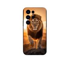 1PC Phone Case ,  Lion Running On Rock Sunset , Stylish Phone Case, Phone Decoration, All-around Lens Protection, Creative Small Gift, Funny Gift for Boys and Girls - ブラック - チェックする 7