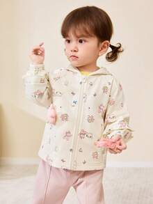 Balabala 少女休闲外套，男女皆宜的百搭春季外套 2026 - 白紅色調 - 查看 2