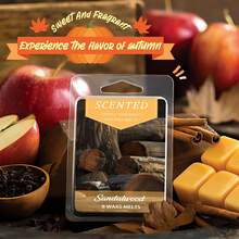 香氛蜡烛，香草、柠檬、咖啡、玫瑰、茉莉、苹果肉桂、薰衣草、檀香，8块x3.5盎司 - 彩色 - 查看 6