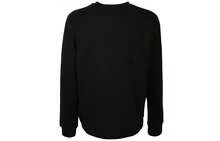 Sudadera Nike Club Ft con cuello redondo y tejido French Terry para hombre - Negro - Ver 2