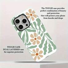 Una funda dos en uno de diseño elegante que ofrece durabilidad y resistencia a los golpes, adecuada para las series  16, 15, 14, 13, 12, 11, Plus, Pro y Max.Elección ideal como regalo de cumpleaños para amigos. - Colores mixtos - Ver 6
