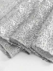 2pcs Gold Sequin Table Runner Set - Shiny Gold Wedding, Party, Event Decor - Square Tablecloth, Suitable For Dining Table Center Decoration, Special Occasions - Multicolor - View 12