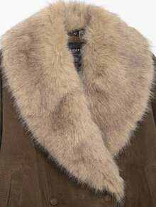 Seelio Autumn/Winter New Women's Fashionable, Simple, And Relaxed Jacket Spring - Grayish Brown - View 11