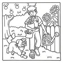 48 Páginas 230g MOMENTOS ACONCHEGANTES Livro de Colorir Simples e Curativo - Cenas Aconchegantes de Animais de Estimação, Livro de Colorir para Adultos Aliviador de Estresse, Diversão Criativa de Autocura Confortável, Presente de Papelaria para o Dia dos Namorados - MOMENTOS ACONCHEGANTES - Visão 8