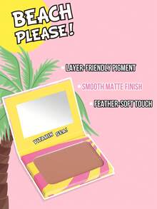 Misslyn Beach Please！古铜粉，哑光古铜粉，显色度高，质地细腻柔滑，带镜子，面部轮廓修容古铜粉，持久妆效，轻盈透气，易于晕染 - 45 VITAMIN SEA! - 查看 7