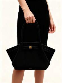 Borsa a tracolla per ragazze JW P New Hana, grande capacità, adatta per ragazze, leggera e morbida, ideale per pendolarismo, lavoro, scuola, uscite con mamma, shopping casual, appuntamenti - nero - Visualizzare 9