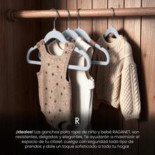 Tendencia50 Ganchos Infantiles De Terciopelo Antideslizantes 360º Color GrisCalidad premium - Azul - Ver 7