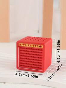 1个吉他拨片收纳盒，多种颜色可选，吉他音箱造型拨片架套装。不含拨片。轻巧便携，适合吉他手或作为礼物。便携时尚的吉他音箱拨片架，便携式吉他拨片支架，理想的礼物之选。 - 彩色 - 查看 9