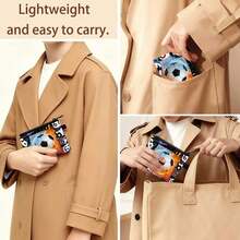 Cute Kids Zipper Wallet, Kids Soccer Coin Purse - Mini Change Purse, Soccer Pattern, Fashionable Cool Design, Best Gift, Suitable For School, Travel And Daily Use (5.5 In X 4.1 In) - Multicolor - View 4