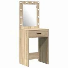 mesa de baño vidaXL con 2 piezas Marrón 50 x 41 x 135 cm - Marrón - Ver 5