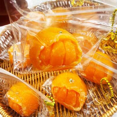 Squeeze Paste Bag Simulated Orange Stress Relief Tool, Slow Rebound, Suitable For Backpack, Birthday Gift - Perfect Gift - Present