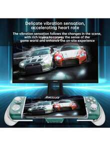 GAMESIR X3 Pro Game Controller: Features A Cooling System With 12W Portable Cooling, A Type-C Interface, Zero Latency, A Button Motor, And Compatibility With Android, PC, And IPhone 15 And Above. - Green - View 6