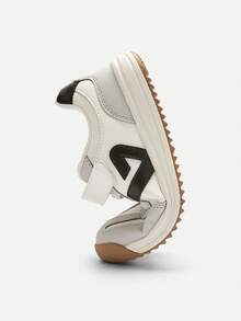 Balabala Sepatu Lari Anak, Sepatu Sneaker Ringan Unisex, Musim Semi/Gugur 2026 - nada hitam putih - View 6