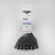 Mascarillas KN95, pack de 20, desechables, transpirables y cómodas. - Negro - Ver 8