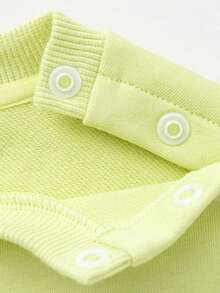 Balabala Baby Kids' Two Pieces Set, Unisex Cute & Comfortable Spring 2026 - Yellow Green - View 3
