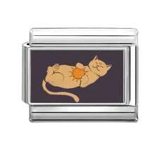 1pc DIY Photo Modular Bracelet With Animal Elements, Suitable As Party Gift For Friends/Couples, Applicable For Christmas, New Year, Halloween, Valentine's Day, Charming Design, Stainless Steel Jewelry, Local , Practical & Fashionable, Christmas Essential, Christmas Style, Christmas Decor, Party Outfit Guide, Christmas Gift Supplies, Christmas Home Atmosphere, Elegant Attire, Halloween Accessories, And Suitable For All Seasons, School, Gala, Graduation - M293922 - View 16