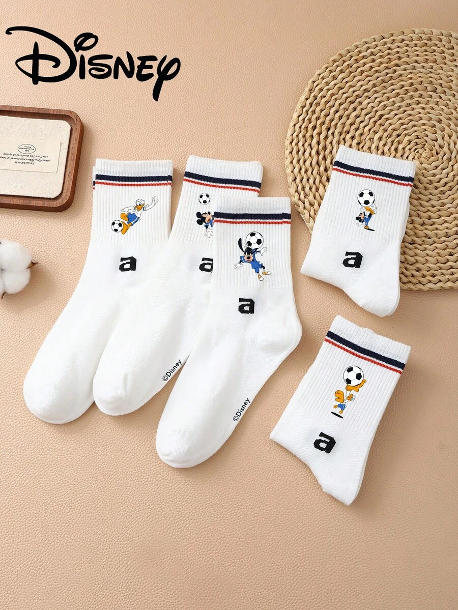 Disney Men Crew Socks - Multicolor - View 1